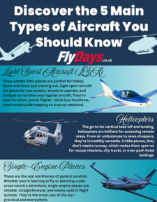 Discover 5 Main Types of Aircraft You Should Probably Know