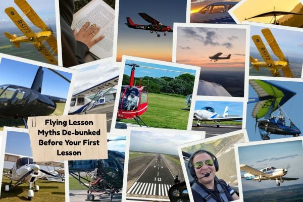 Flying Lesson Myths De-bunked Before Your First Lesson