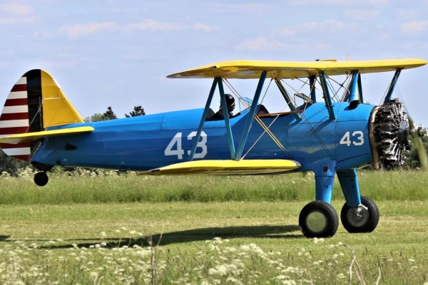 15 Minute Boeing Stearman Experience Driving Experience 1