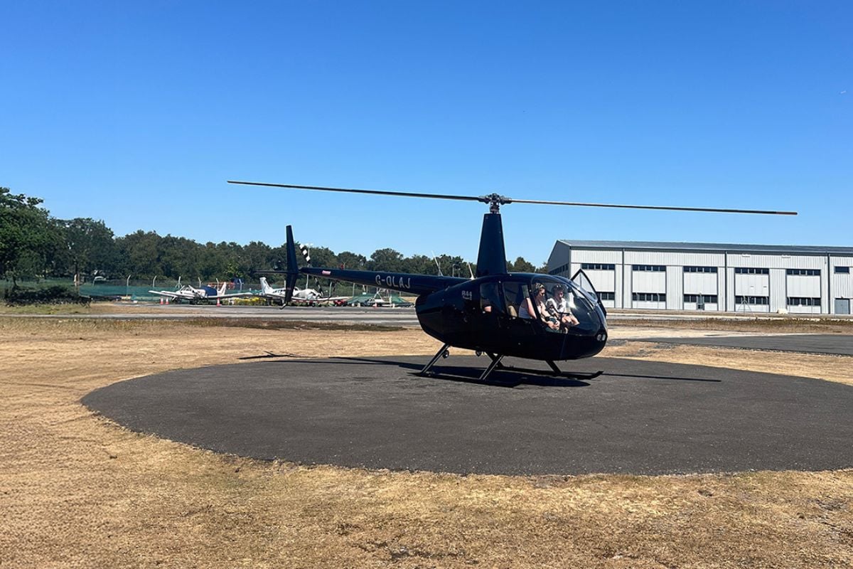 Private 20 Minute Helicopter Tour for Three from Bournemouth