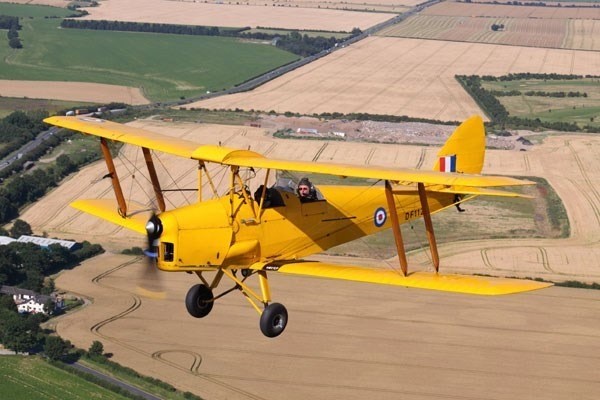 30 Minute Biplane Flight Driving Experience 1