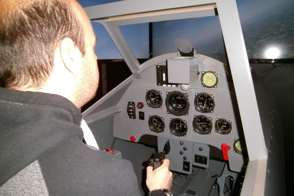 30 Minute Spitfire/Messerschmitt Flight Simulator