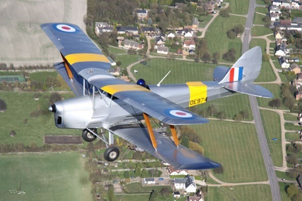 40 Minute Biplane Flight Experience from flydays.co.uk