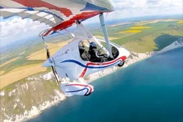 45 Minute Microlight Flying Lesson - Hampshire