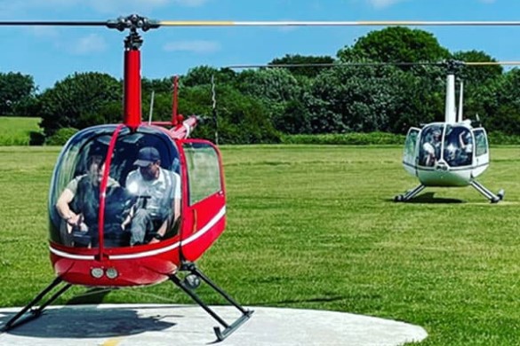 60 Minute 2 Seater Helicopter Lesson - Suffolk 