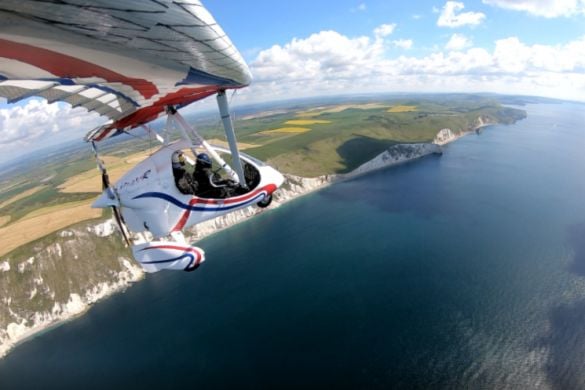 60 Minute Microlight Flying Lesson - Hampshire