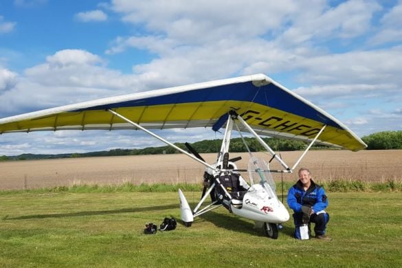 60 Minute Microlight Lesson - Stafford 