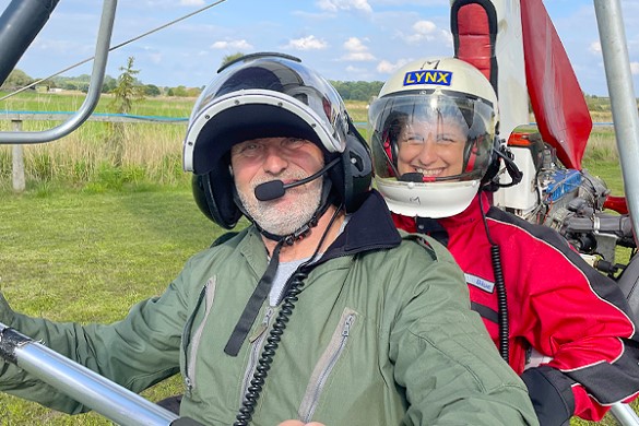 60 Minute Microlight Lesson - Staffordshire