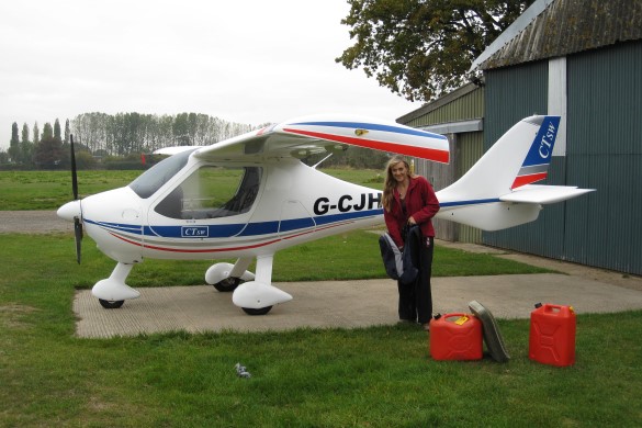 60 Minute Microlight Lesson - Staffordshire