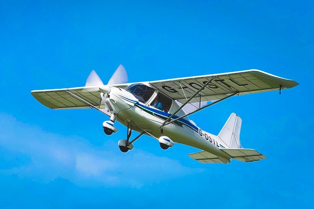60 Minute Microlighting Air Experience - West Sussex