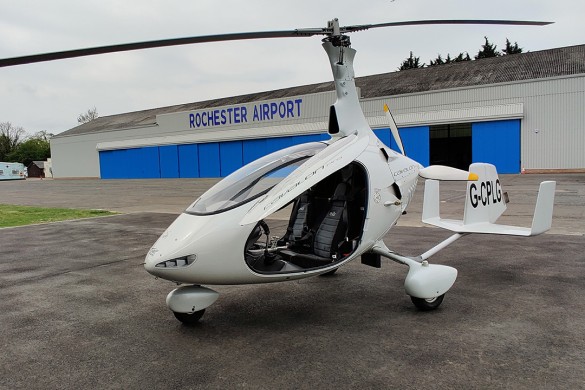 Closed Cockpit Gyrocopter 15 Minute Lesson - Kent