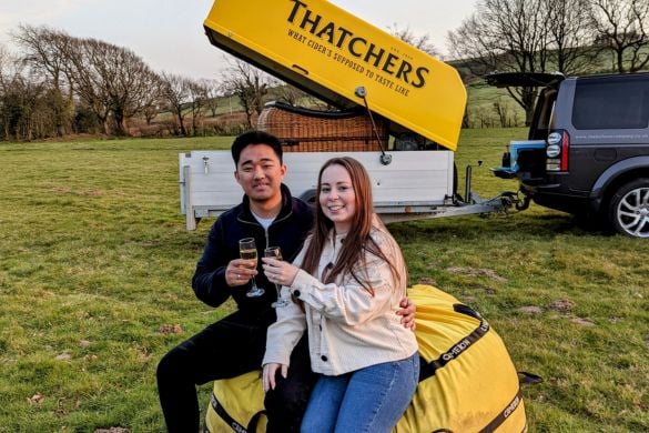 Champagne Exclusive Balloon Rides for Four- South West