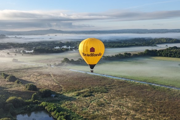 Champagne Private Hot Air Balloon Ride - South West