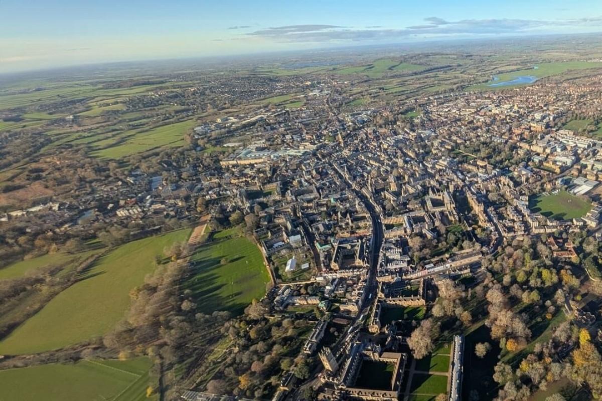Exclusive Oxford City Helicopter Tour For Up To Three