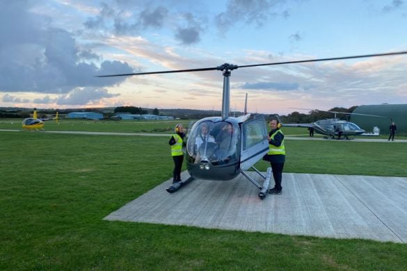 Extended Isle Of Wight Solent Helicopter Tour For Two