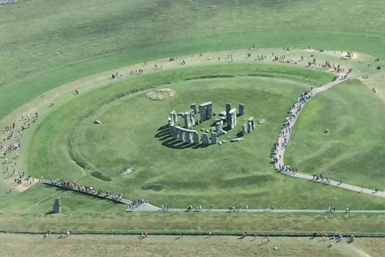 Extended Stonehenge Helicopter Sightseeing Tour for One Experience from Flydays.co.uk