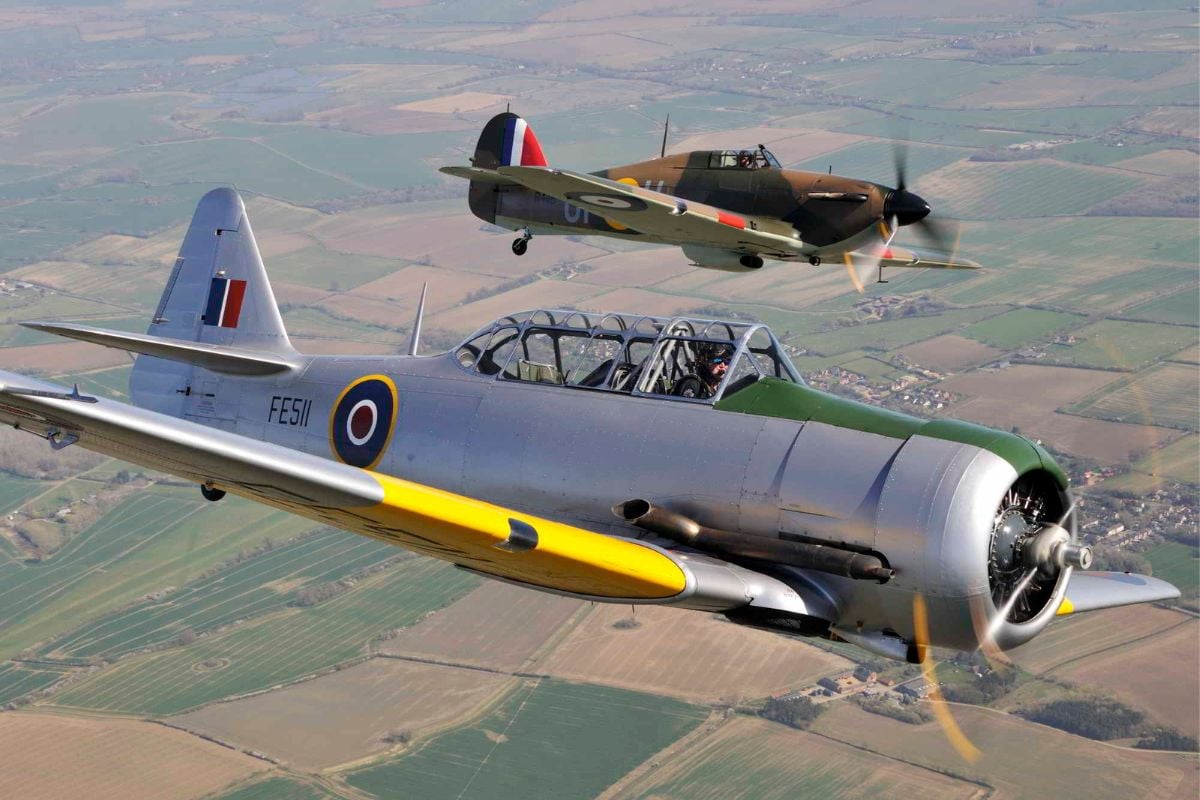 Harvard Hurricane Wing to Wing Experience Experience from Flydays.co.uk