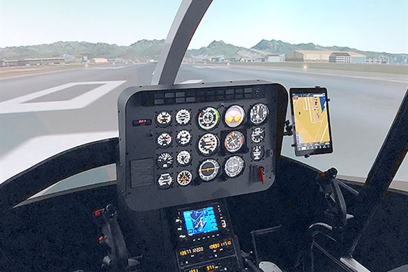 30 Minute Jet Ranger Helicopter Flight Simulator