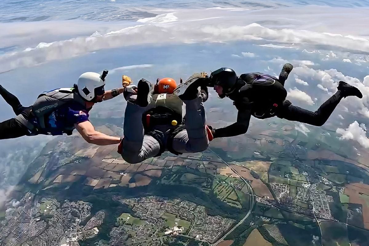 Taster Wings AFF Level One Skydive in Durham