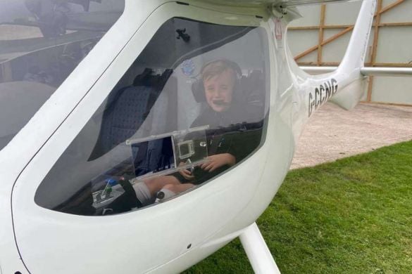 Two Hour Light Sports Flying Lesson - Northumberland Experience from flydays.co.uk