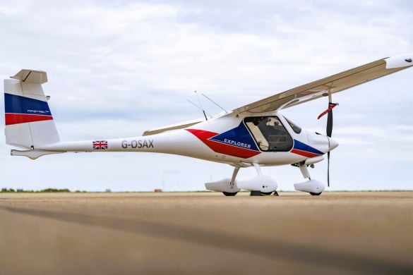 Two Seater Pipistrel 45 Minute Flying Lesson - Norwich