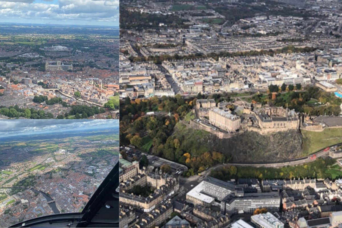UK City Helicopter Tour for One Experience from flydays.co.uk