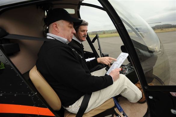18 Mile Helicopter Pleasure Flight in Nottingham
