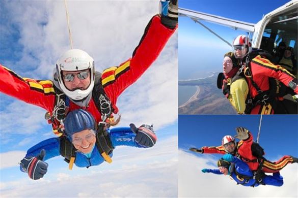 10000ft Anytime Tandem Skydive in Swansea