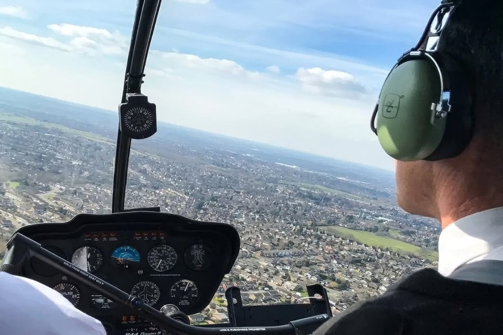 15 Minute Leicestershire Countryside Helicopter Tour