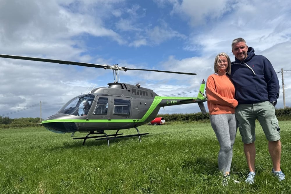 30 Min Themed Helicopter Sightseeing Tour For Two