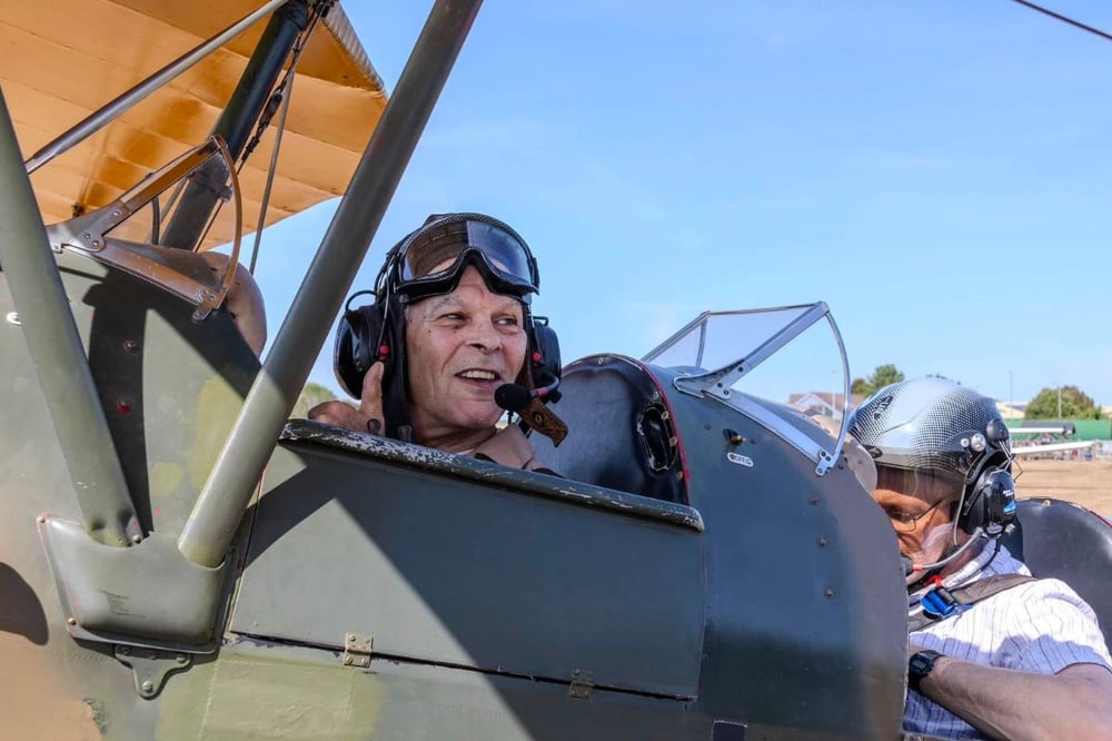 45 Minute Tiger Moth Flight over the South Coast