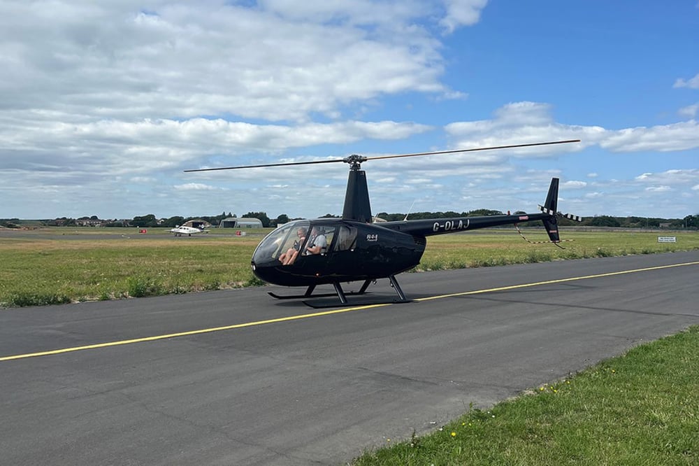 Private 60 Minute Helicopter Tour for Three from Bournemouth