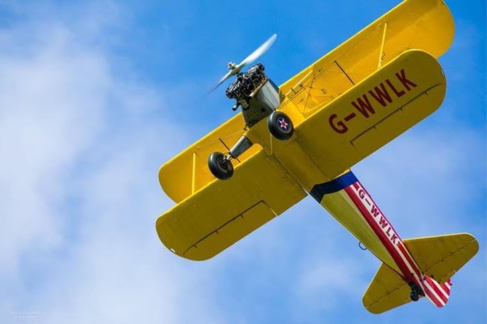 Aerobatic Wing Walk