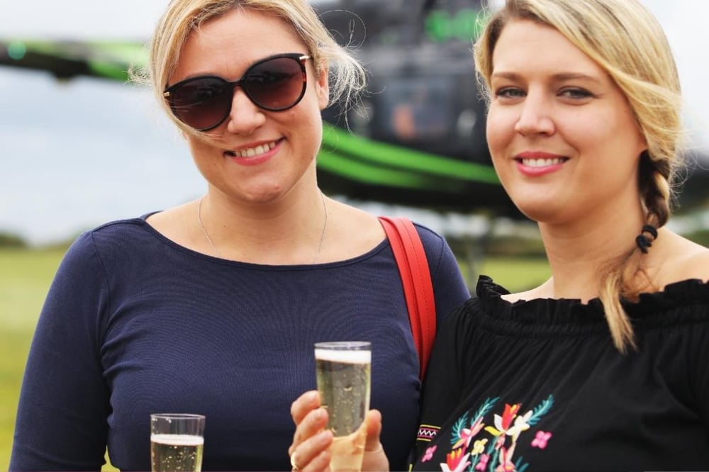 Blue Skies Helicopter Flight With Free Bubbly For One