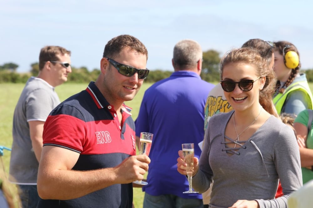 Blue Skies Helicopter Flight With Free Bubbly For Two