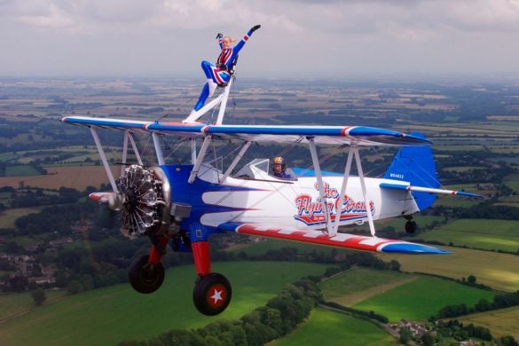 Wingwalking Experience From Gloucestershire