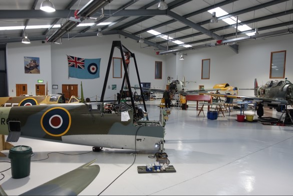 VIP Spitfire Factory Tour at Biggin Hill in Kent 