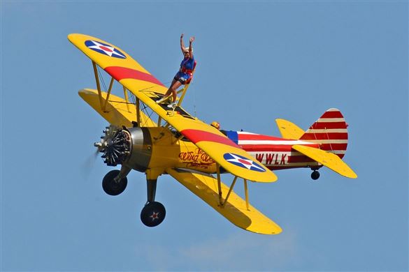 Weekday Wing Walking Flying Experience in Kent