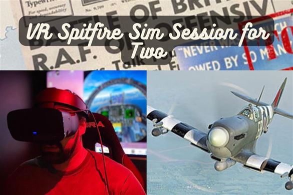 Enjoy A VR Spitfire Sim Session for Two In Blackpool With FlyDays